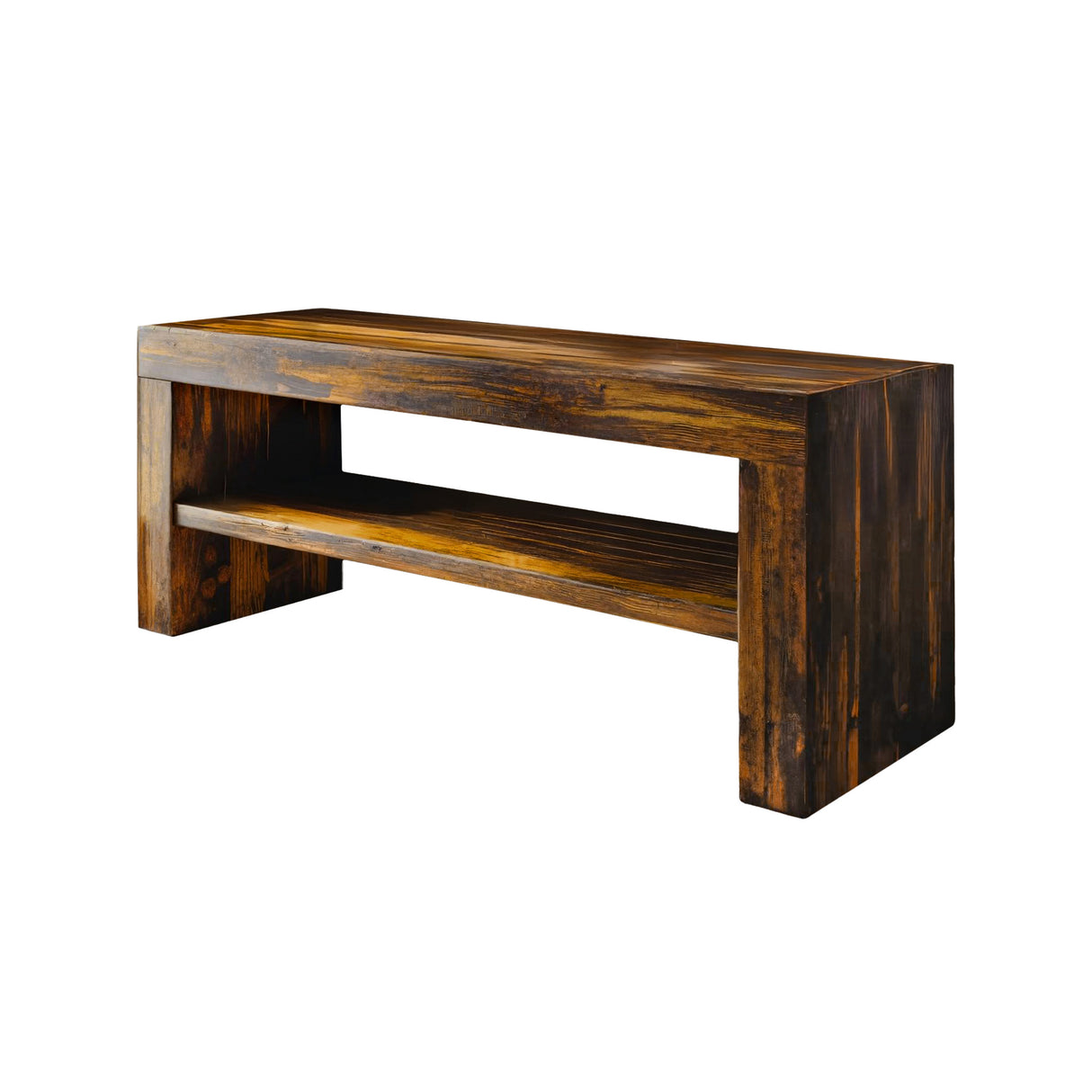 Mareta Coastal Handcrafted Solid Wood Bathroom Vanity