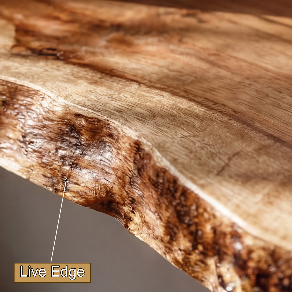 Morvane Live Edge Solid Wood Floating Shelf SPA741365 - Timberustic Floating Shelf