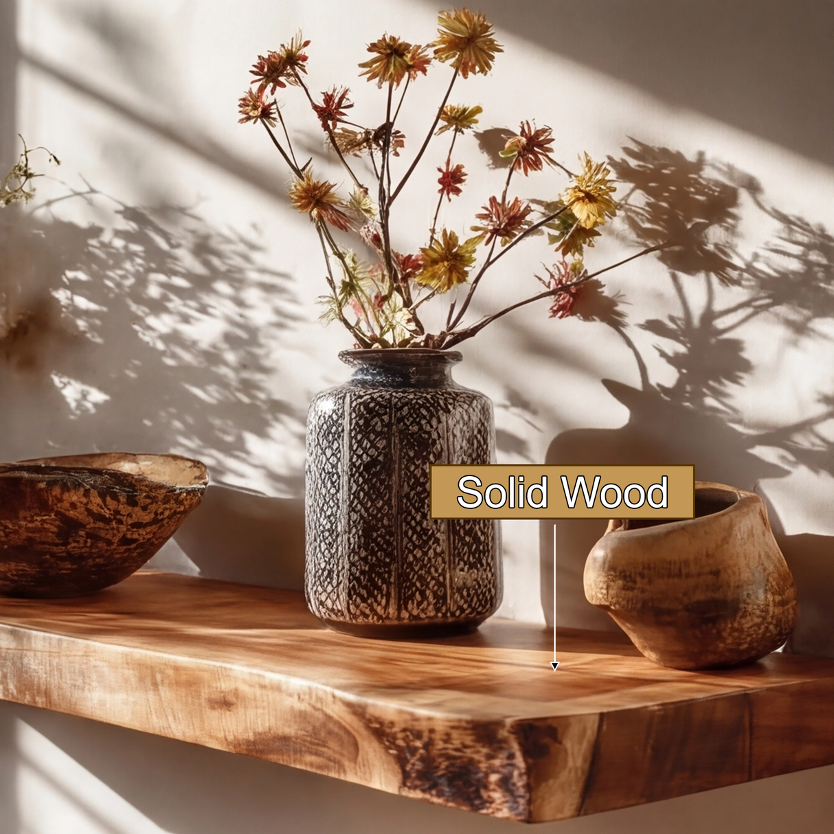 Morvane Live Edge Solid Wood Floating Shelf SPA741365 - Timberustic Floating Shelf