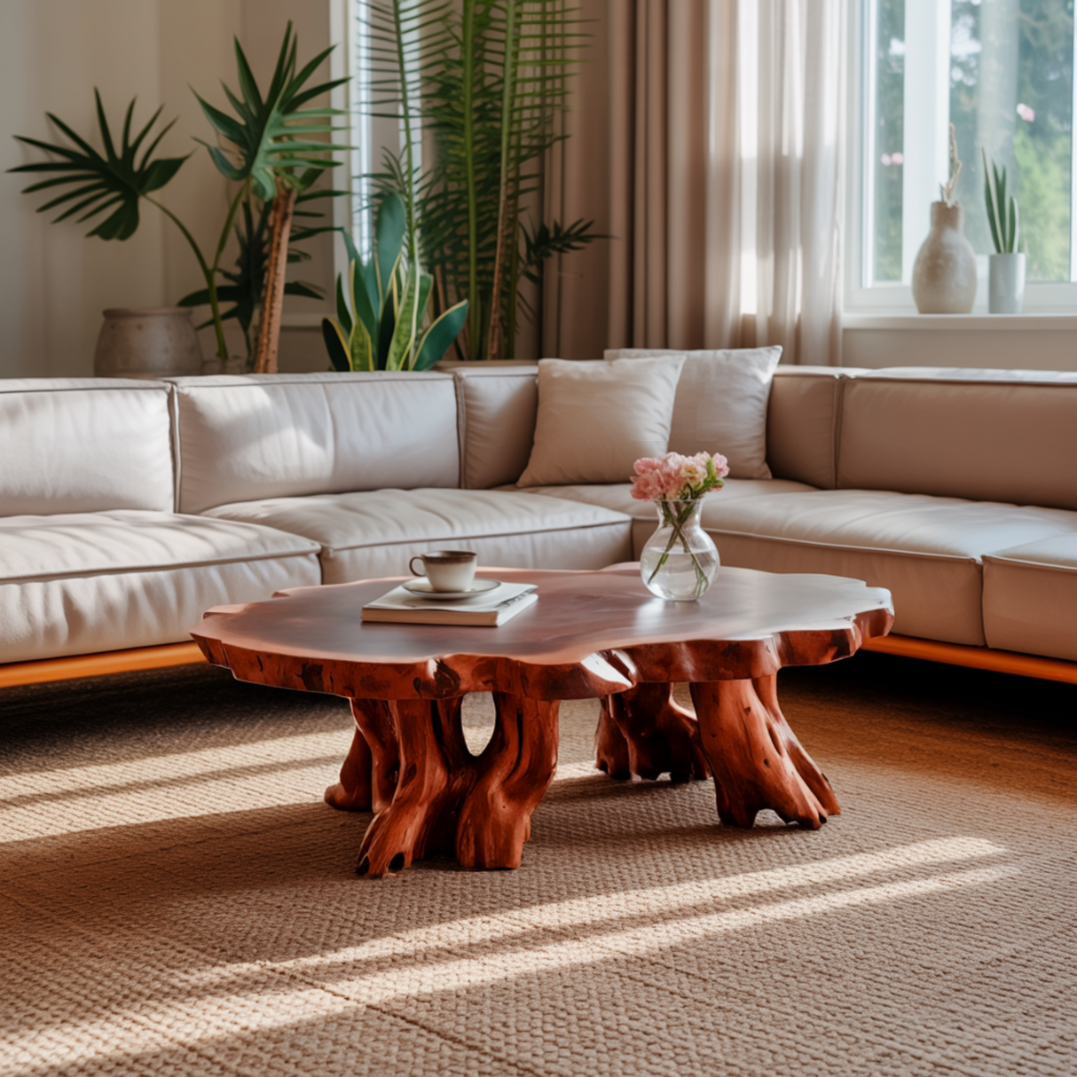 Narra Root-Form Handcrafted Coffee Table - Timberustic Coffee Table