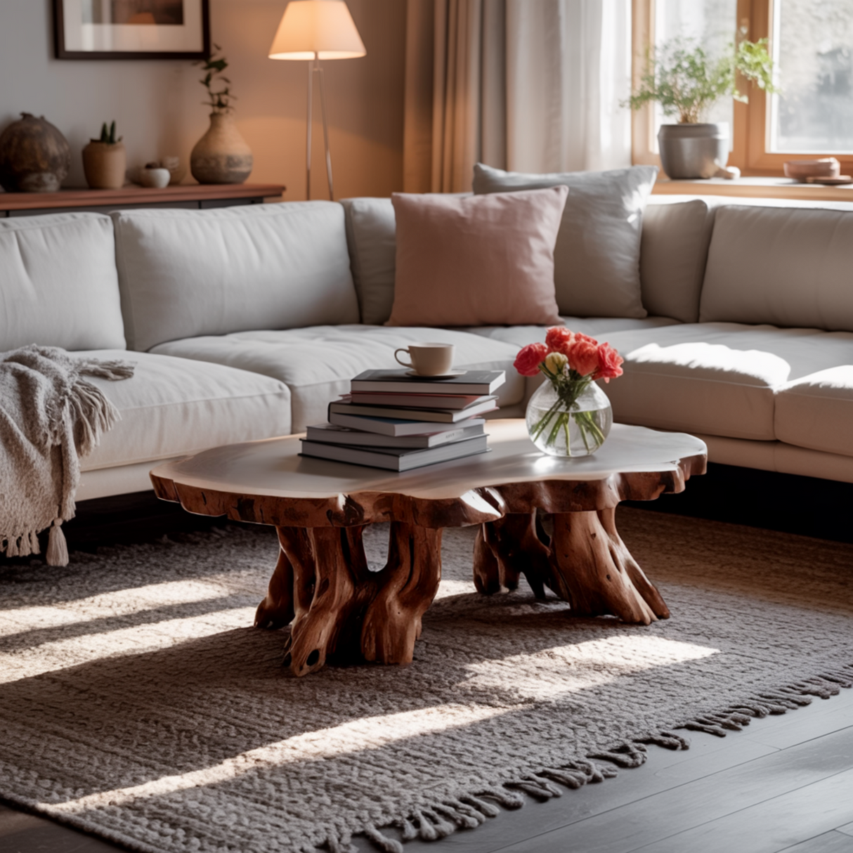 Narra Root-Form Handcrafted Coffee Table - Timberustic Coffee Table