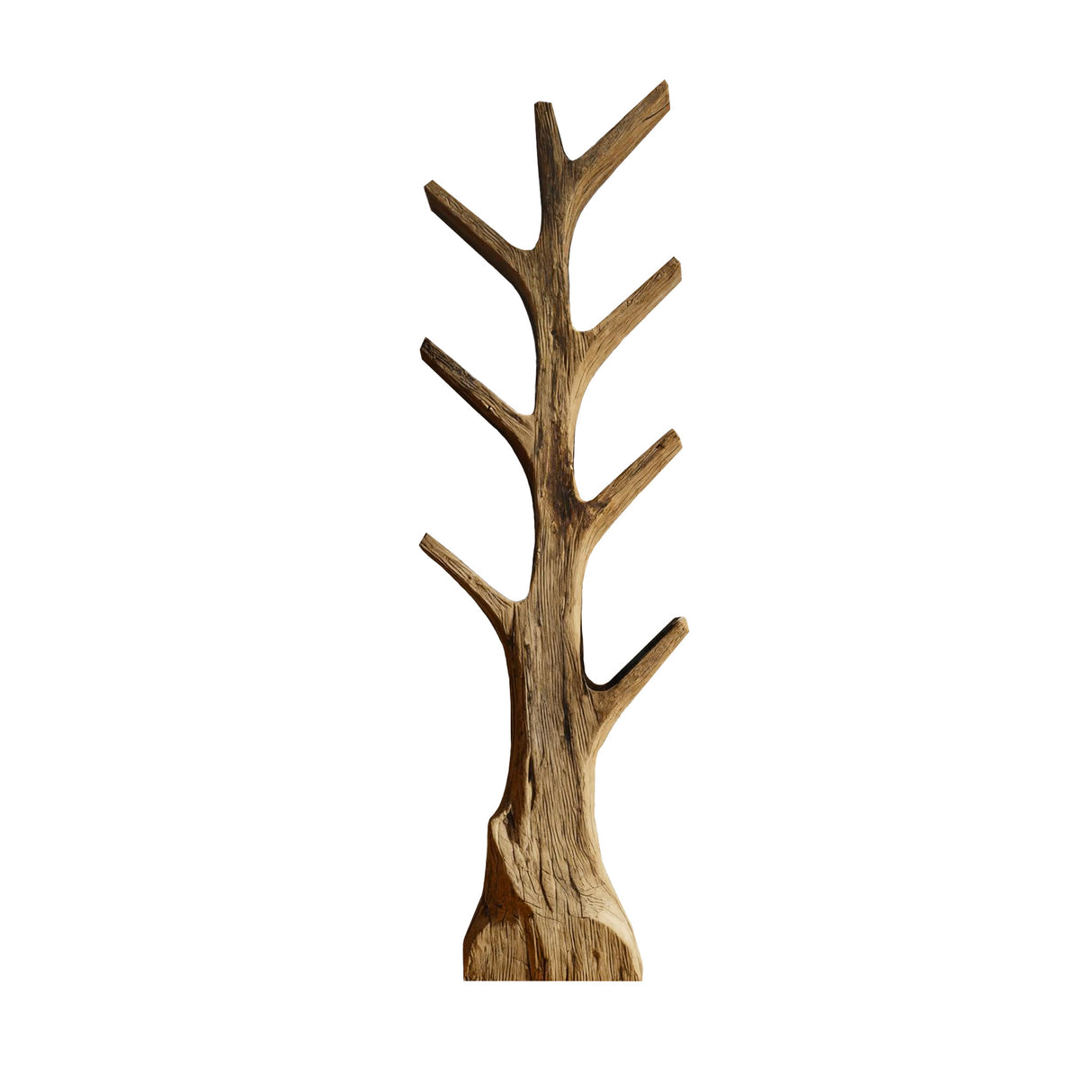Natural Aesthetic Solid Wood Wine Rack Natural Oak - Timberustic Wine Rack