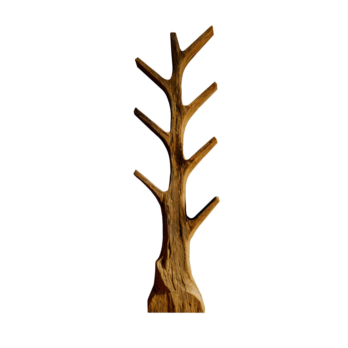 Natural Aesthetic Solid Wood Wine Rack Teak - Timberustic Wine Rack