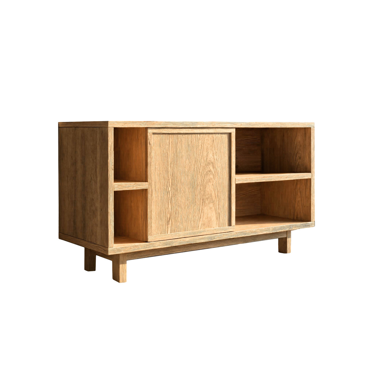 Nocturne Handcrafted Solid Wood Freestanding Bathroom Vanity with Drawers Natural Oak - Timberustic Freestanding Bathroom Vanity with Drawers