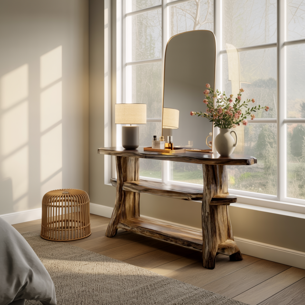 Nordgrain Live Edge Console Table