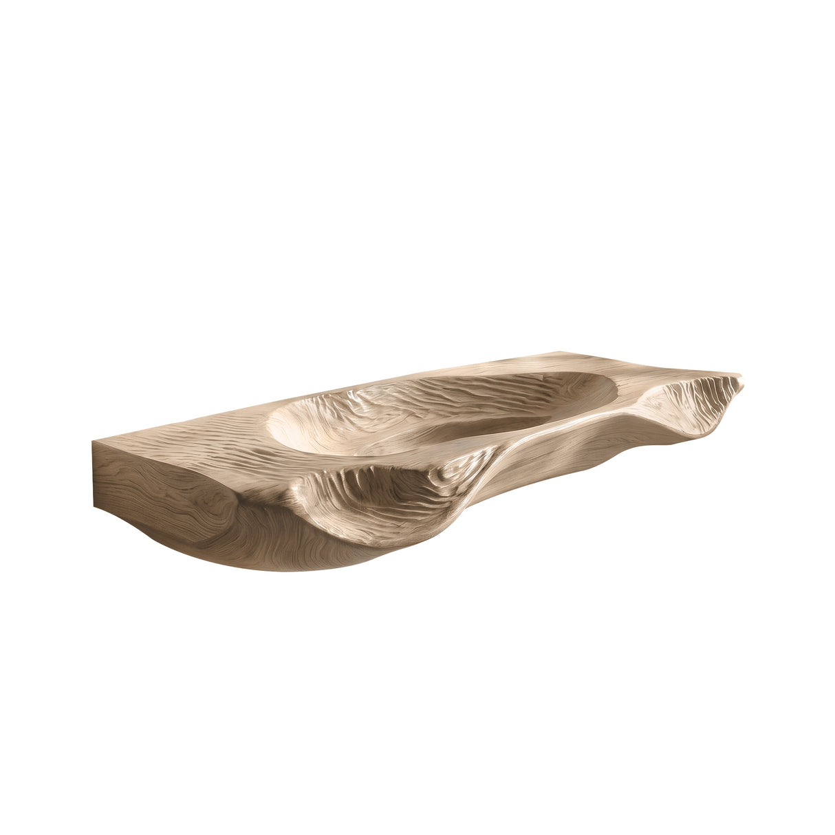 Nyxalith Floating Bathroom Vanity with Integrated Sink - Timberustic Floating Bathroom Vanity with Integrated Sink