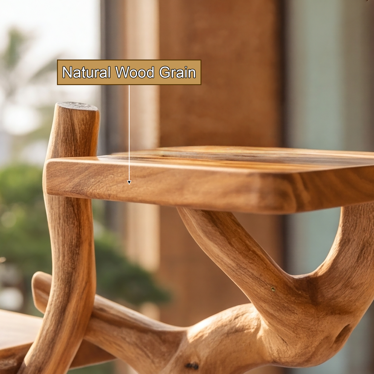 Oakhollow Handcrafted Tree Branch Parrot Stand SPA938893 - Timberustic Tree Branch Parrot Stand