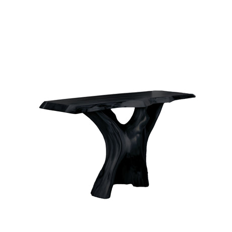Organic Modern Solid Wood Console Table