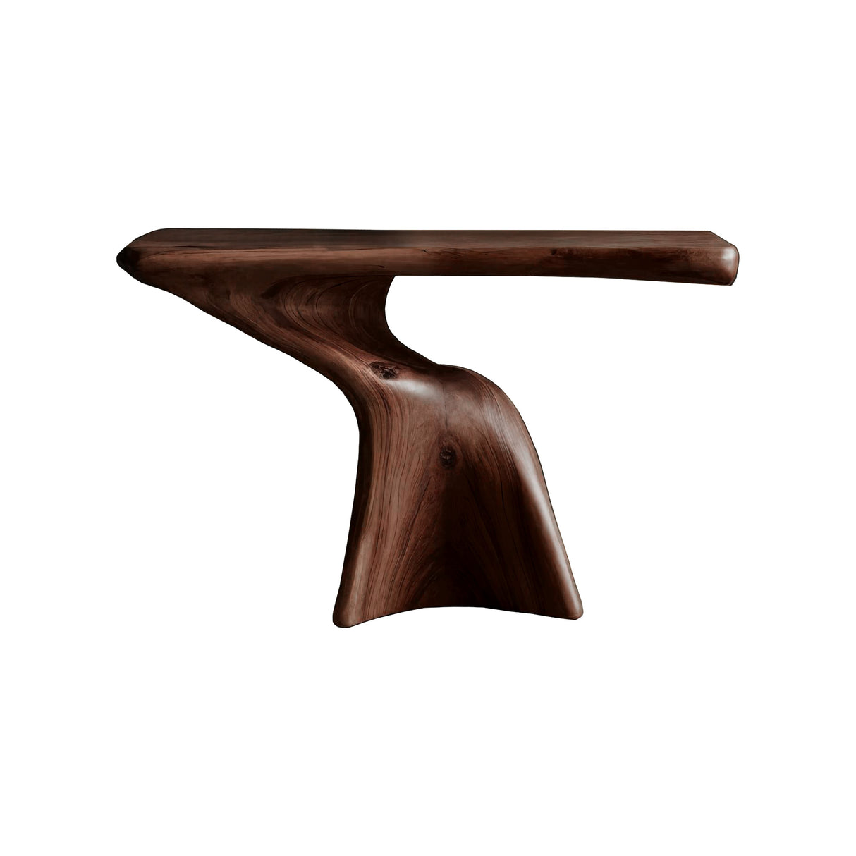 Araya Organic Modern Solid Wood Vanity Table