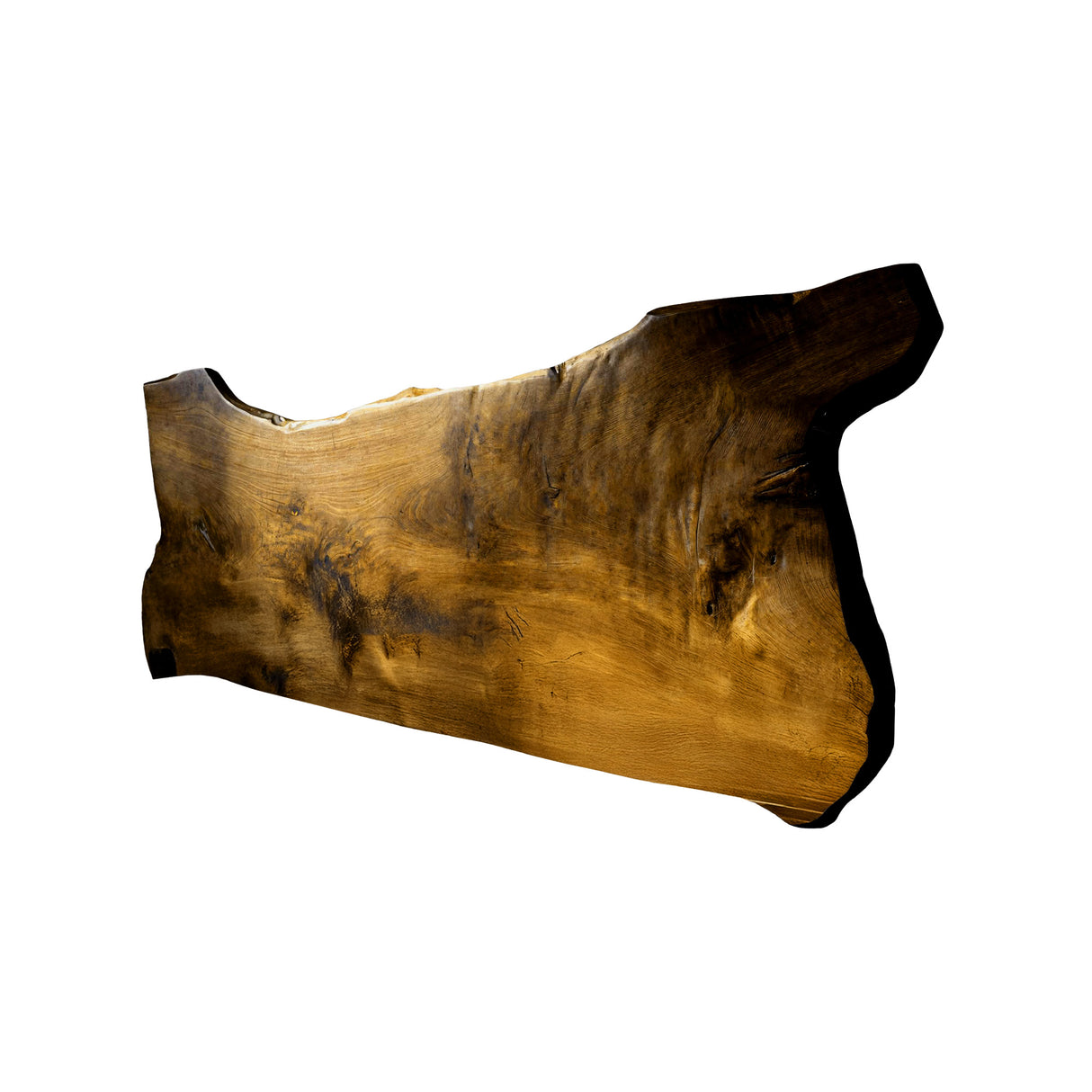 Orin Live-Edge Solid Wood Headboard