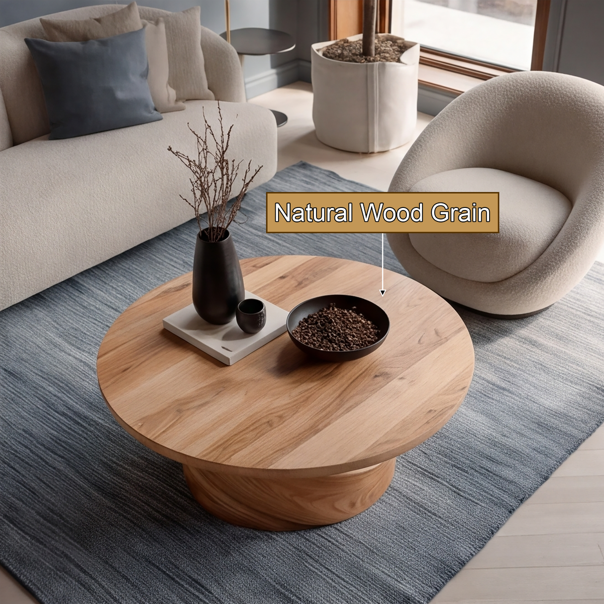 Orivan Handcrafted Solid Wood Coffee Table SPA289358 - Timberustic Coffee Table