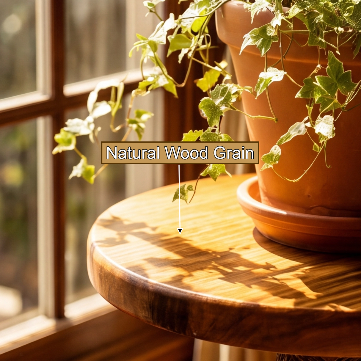 Orleston Solid Wood Pedestal Stand - Timberustic Pedestal Stand