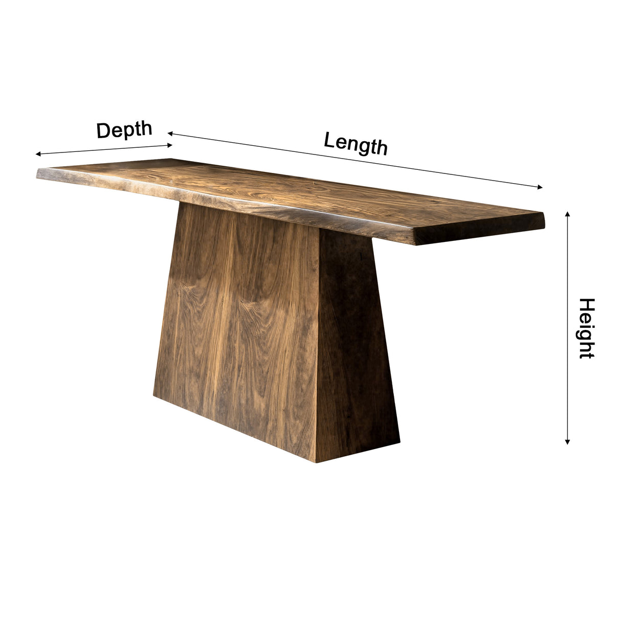 Ravine Edge II Solid Wood Console Table