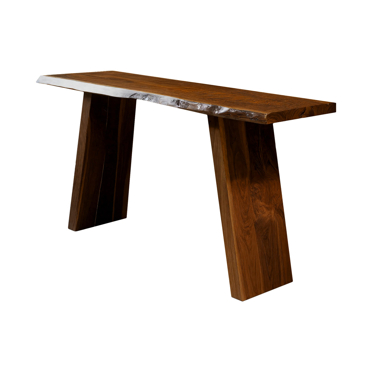 Ravine Edge Solid Wood Console Table Brown - Timberustic Console Table