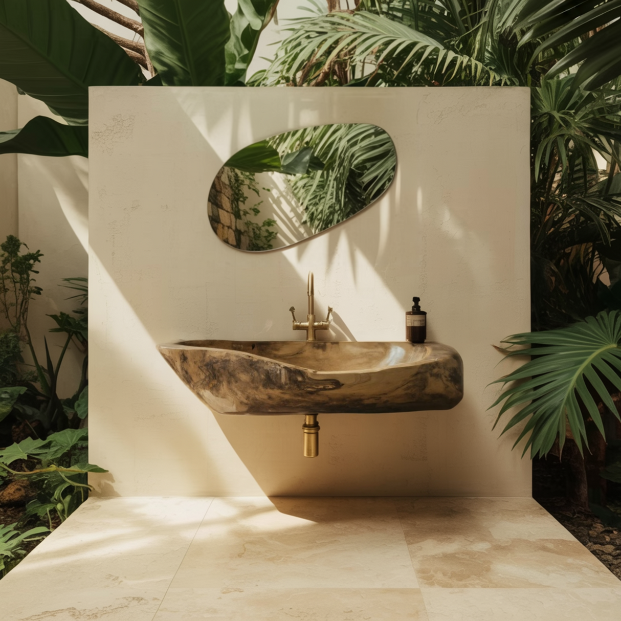 Rivermold Live Edge Wood Vessel Sink