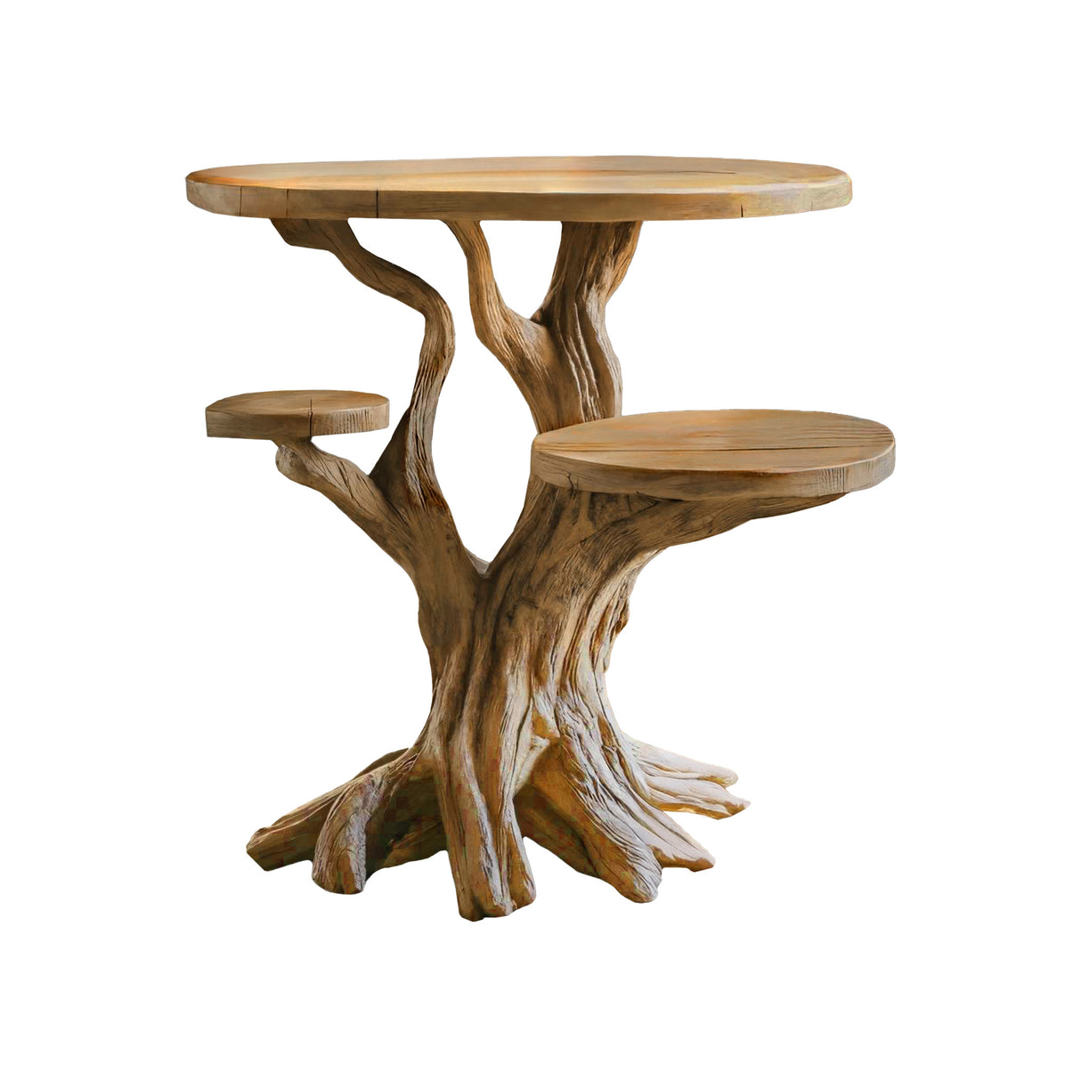 Rootspire Solid Wood Side Table