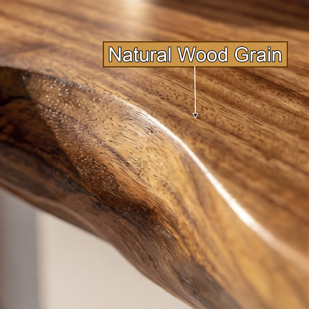Rovak Sculpted Solid Wood Mountain Floating Shelf - Timberustic Floating Shelf