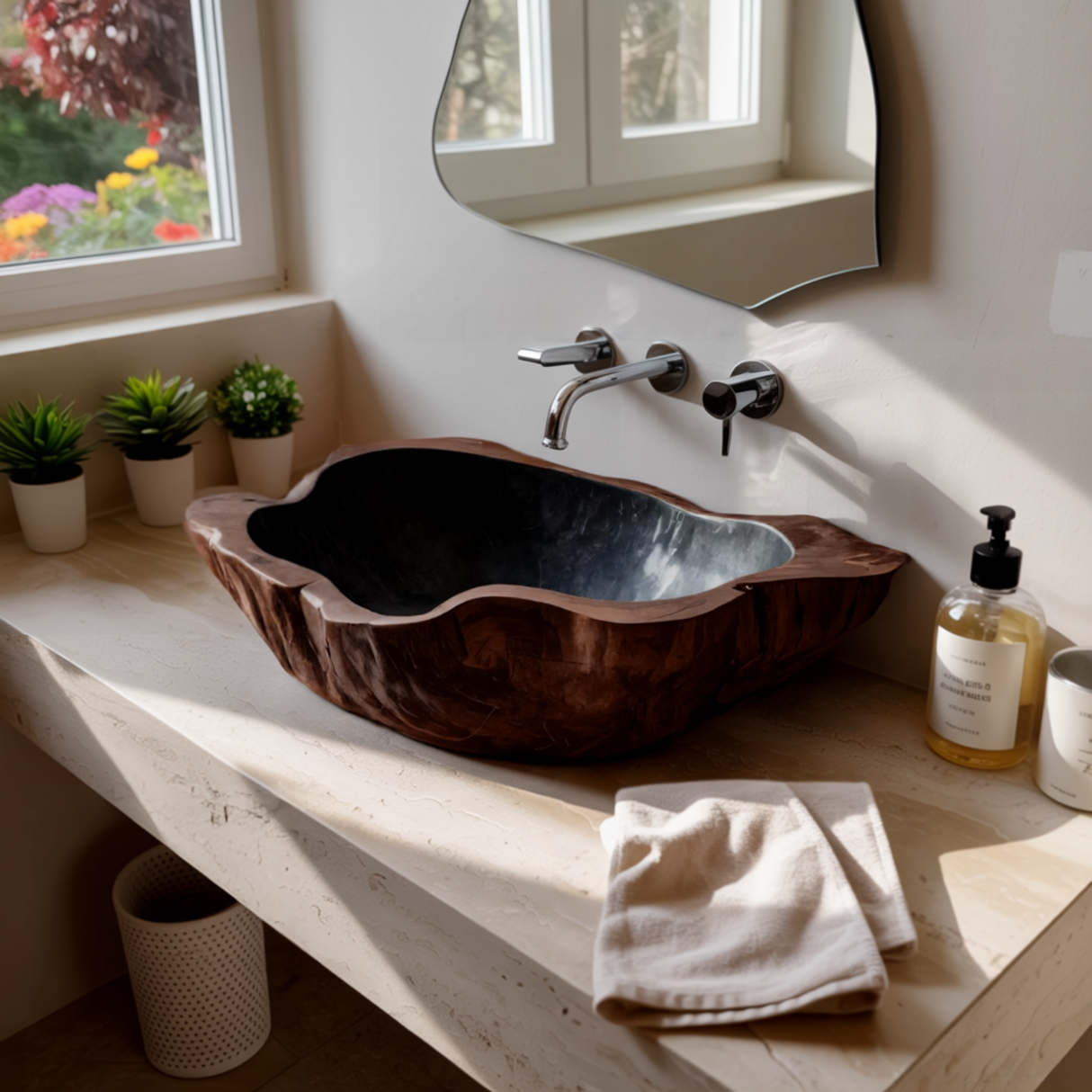 Shellform Organic Wood Vessel Sink