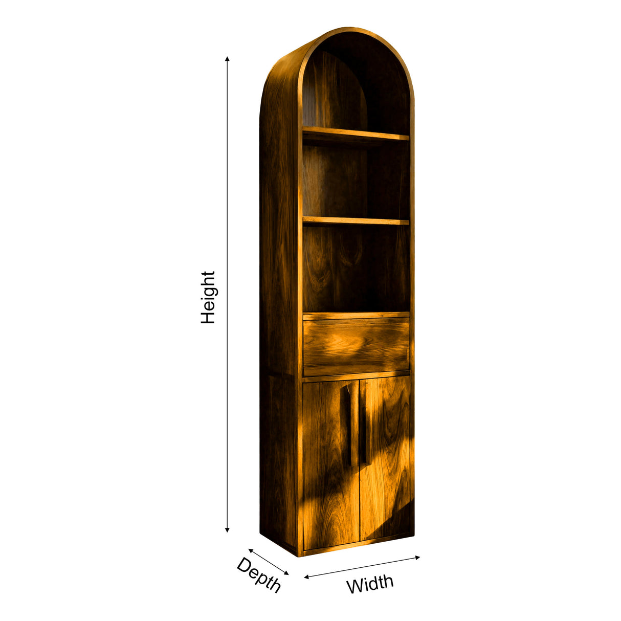 Althira Solid Wood Bathroom Cabinet