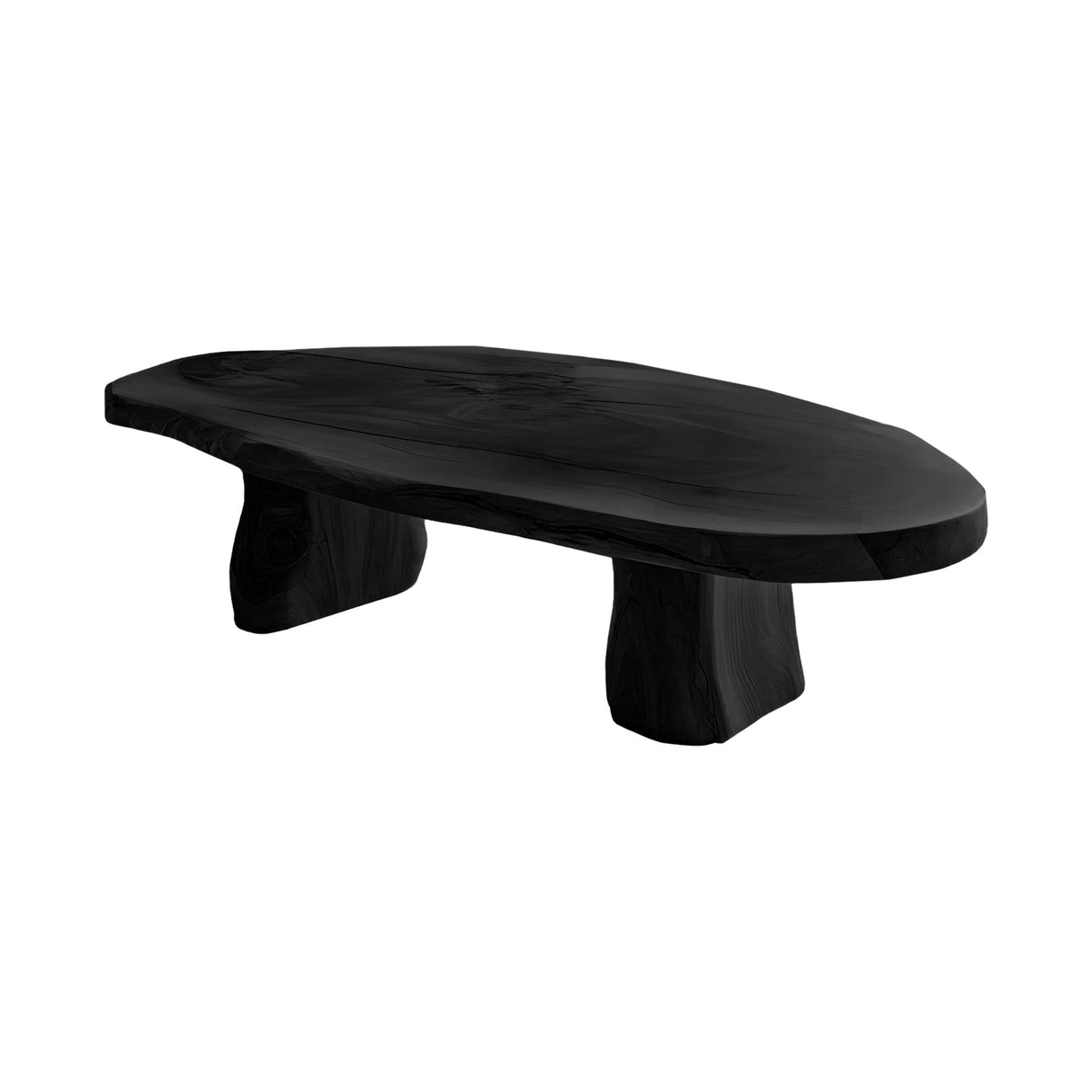 Solara Live Edge Coffee Table Black - Timberustic Coffee Table