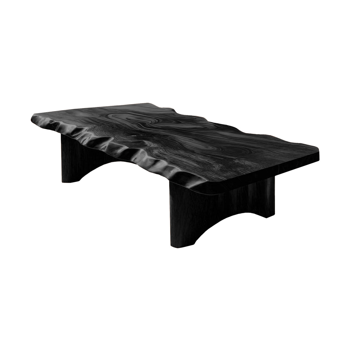 Solterra Wave Handcrafted Live Edge Coffee Table