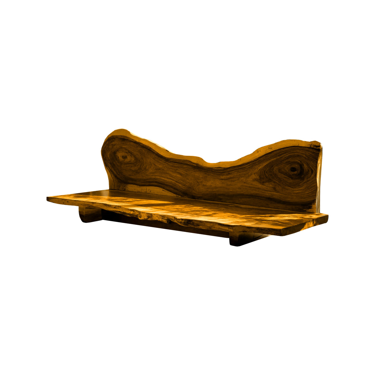 Solvane Live Edge Solid Wood Sofa Teak - Timberustic Sofa