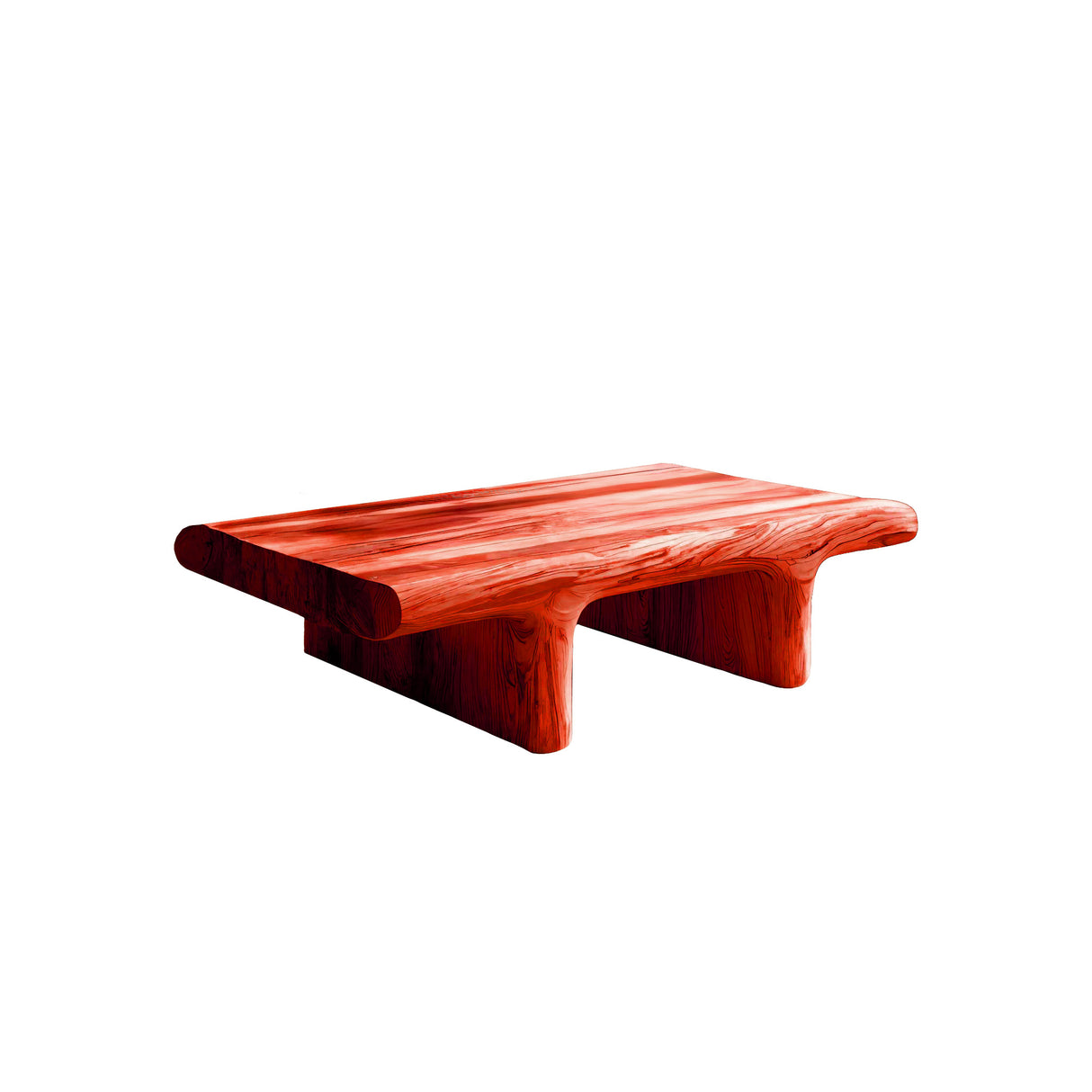 Solven Root Solid Wood Coffee Table Mahogany - Timberustic Coffee Table
