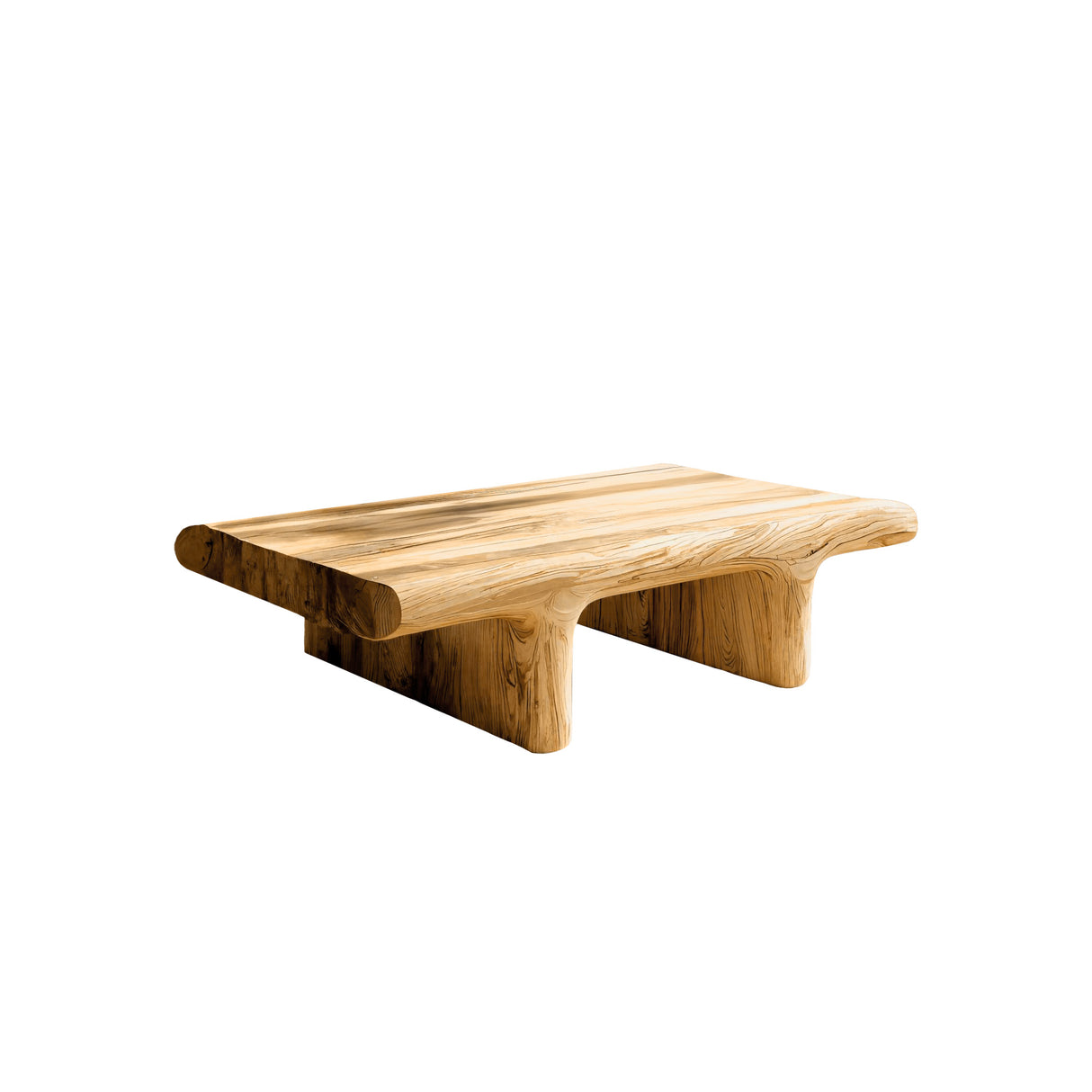 Solven Root Solid Wood Coffee Table Natural Oak - Timberustic Coffee Table