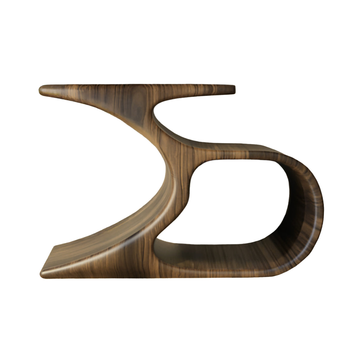 Sonatone Sculpted Solid Wood Record Player Stand With Storage