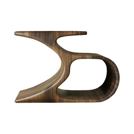 Sonatone Sculpted Solid Wood Record Player Stand With Storage