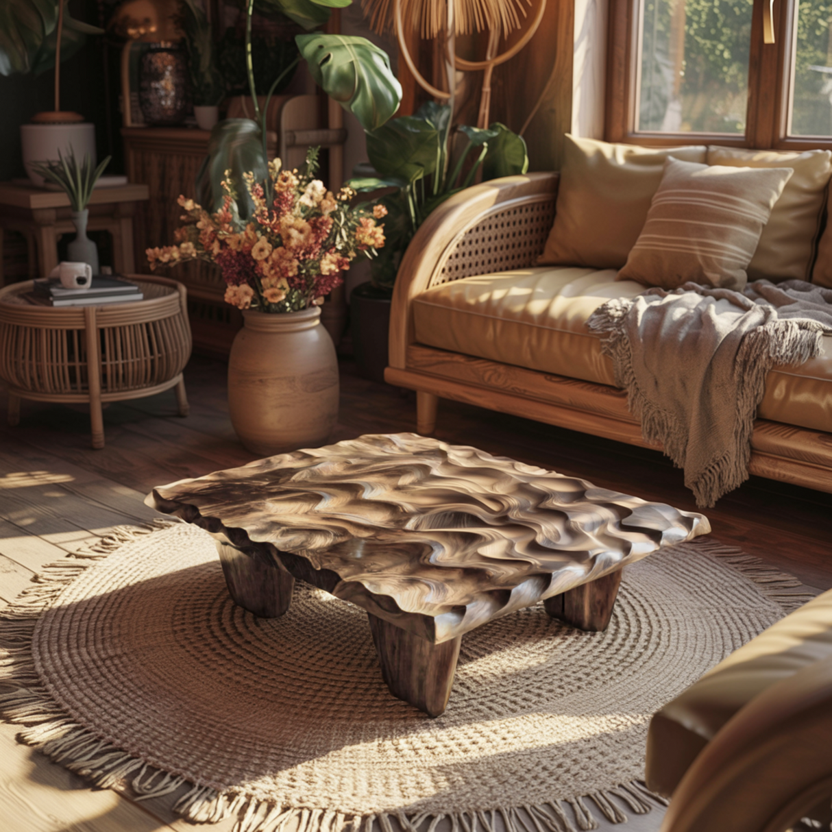 Soren Tide Solid Wood Coffee Table - Timberustic Coffee Table