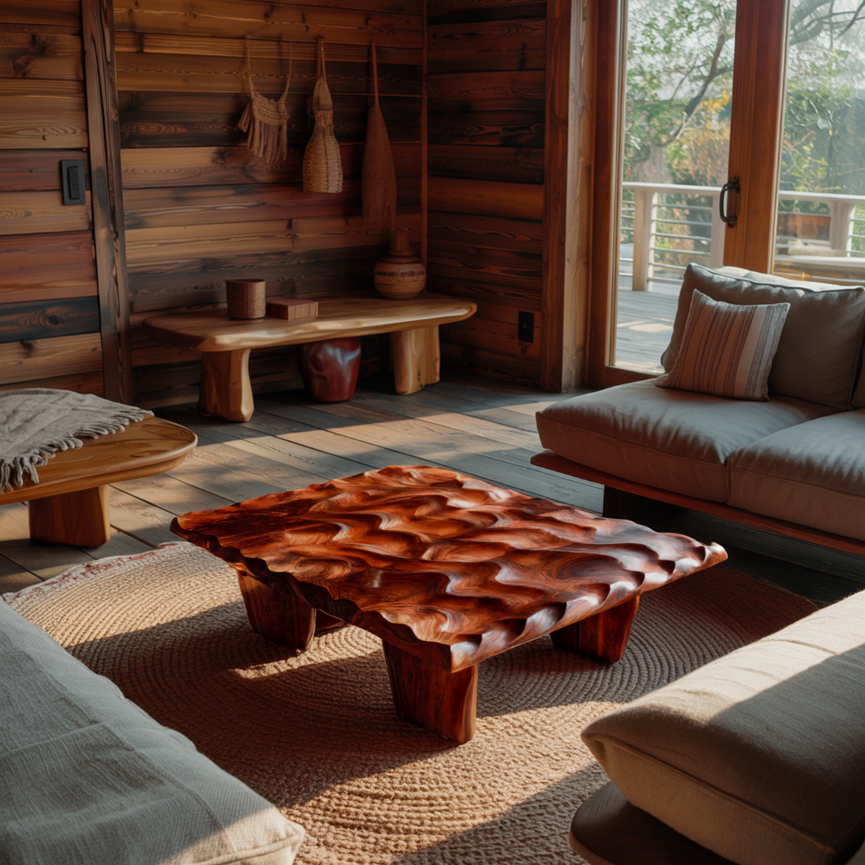 Soren Tide Solid Wood Coffee Table - Timberustic Coffee Table