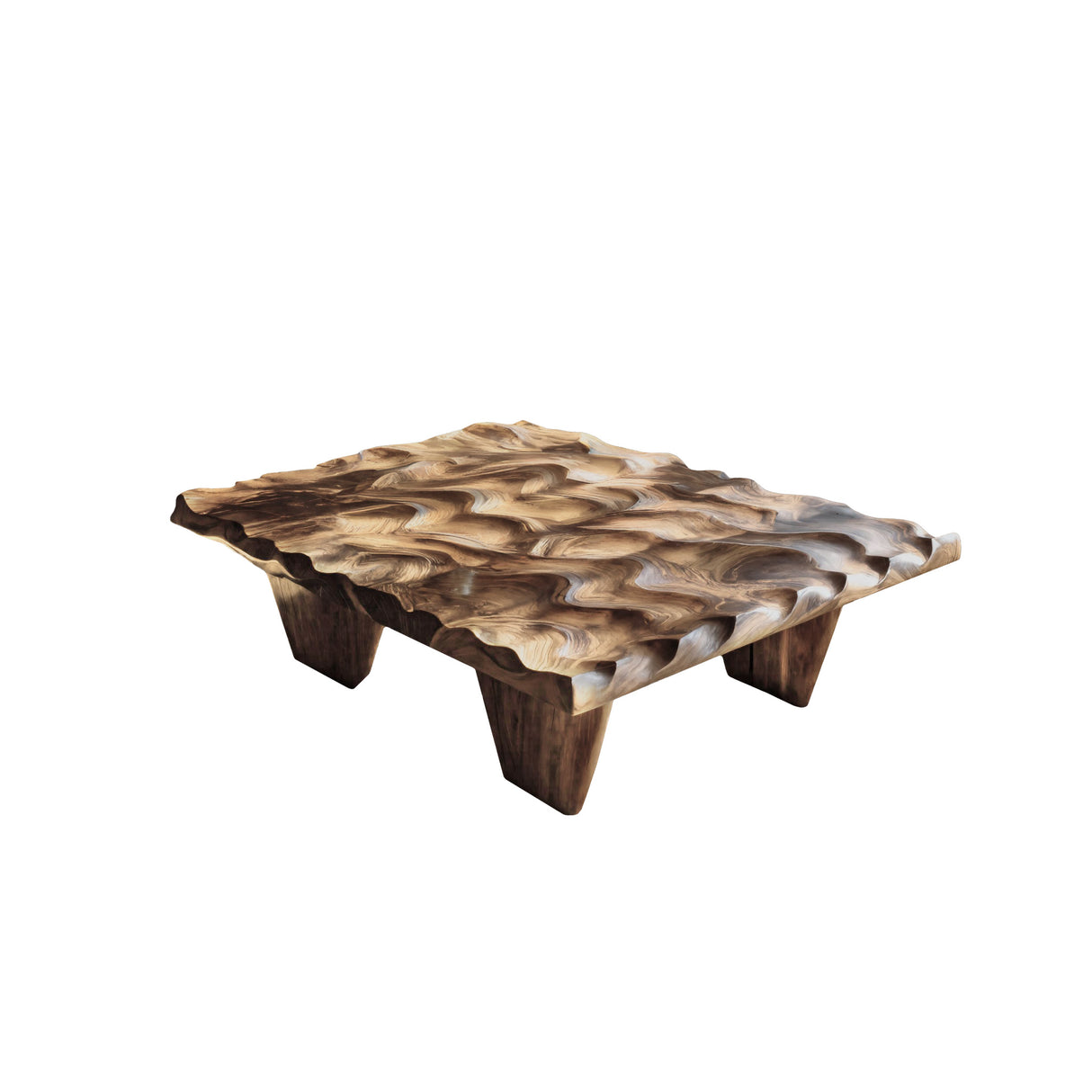 Soren Tide Solid Wood Coffee Table Natural Oak - Timberustic Coffee Table