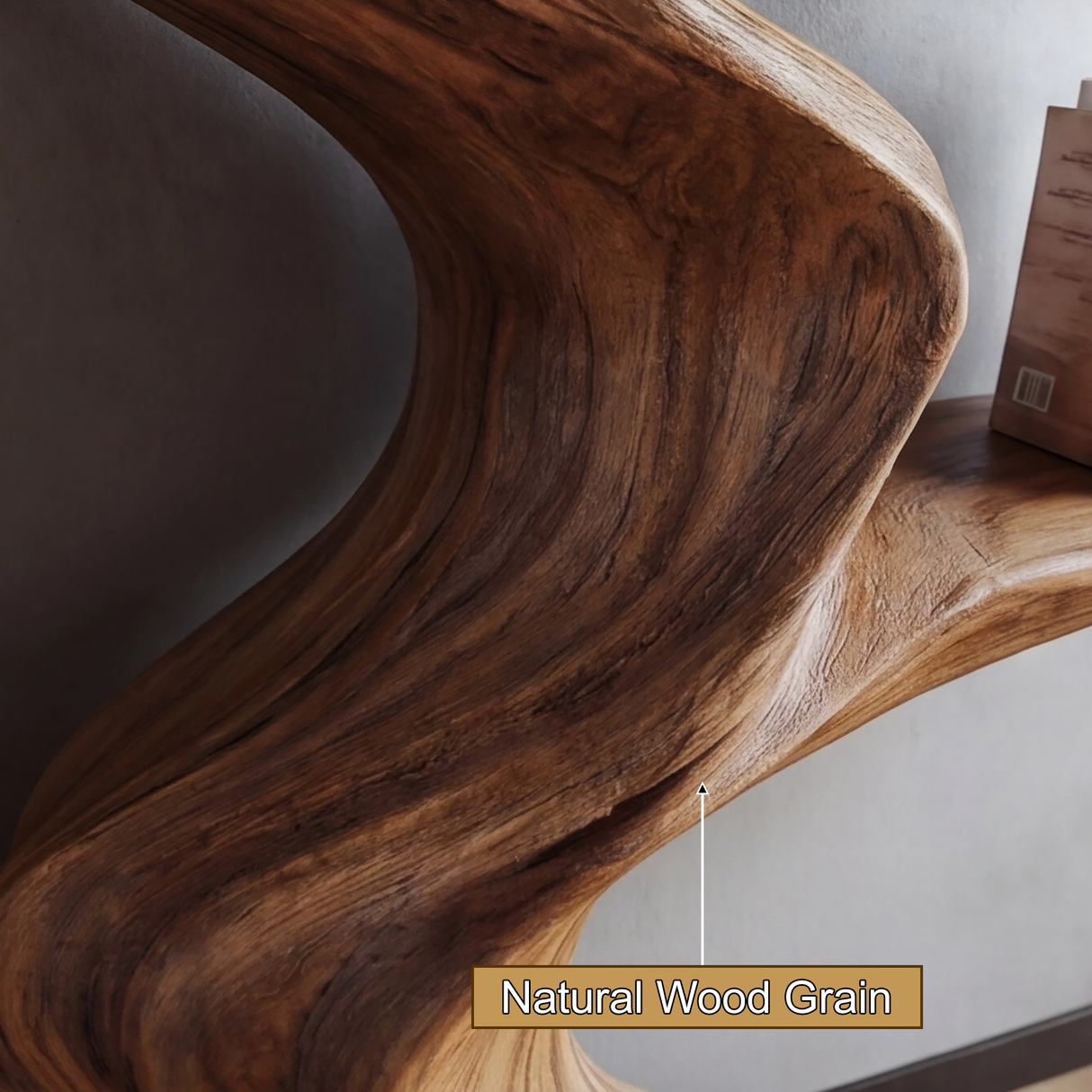 Sylvae Sculpted Solid Wood Tree Bookshelf - Timberustic Tree Bookshelf