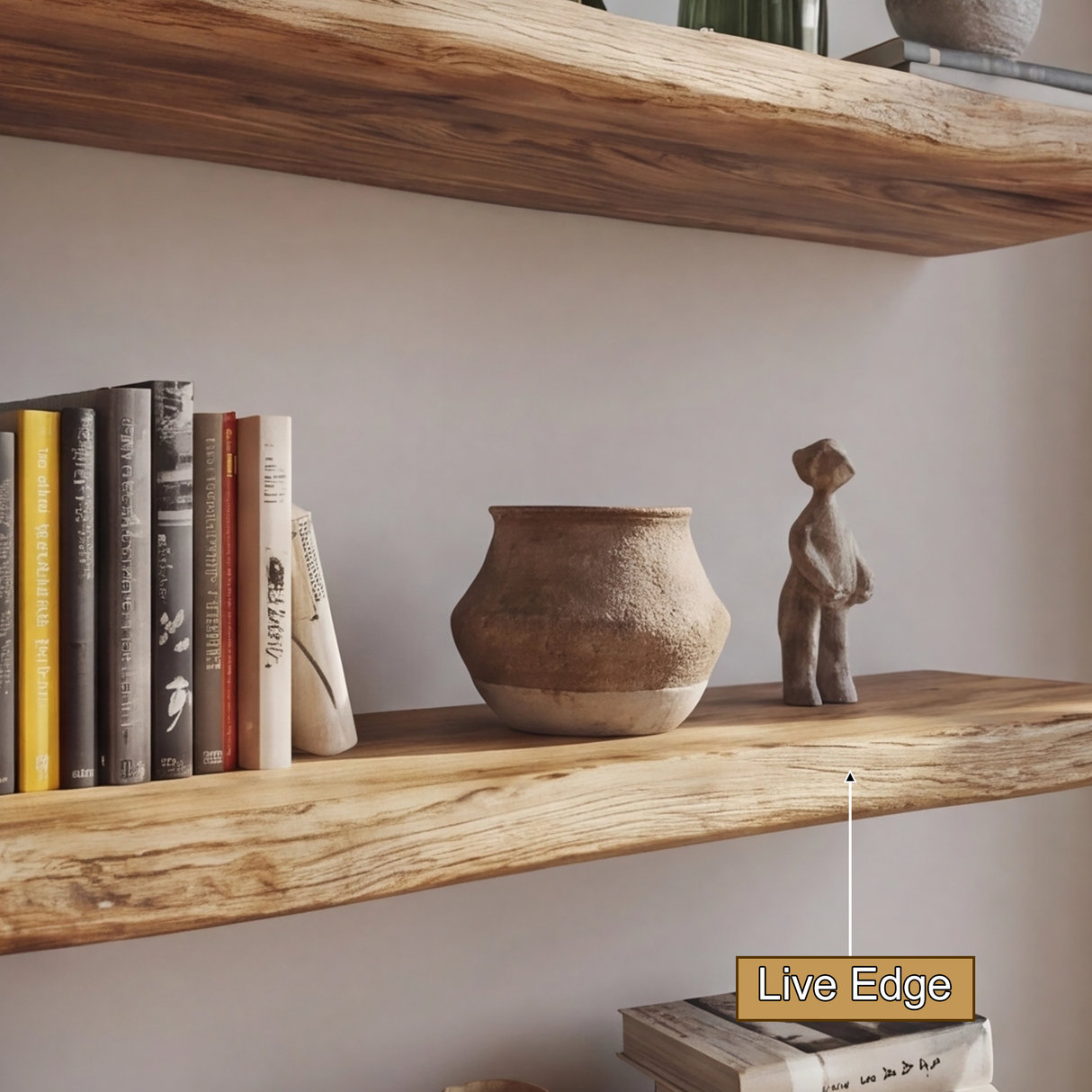 Sylvareth Sculpted Solid Wood Tree Bookshelf - Timberustic Tree Bookshelf