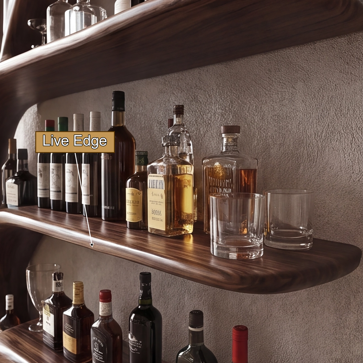 Thalorin Branch Tree Wine Rack - Timberustic Tree Wine Rack