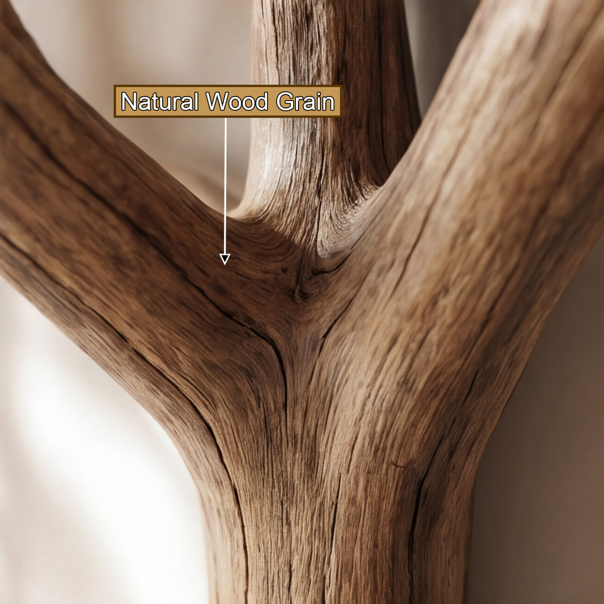 Thaloryx Sculpted Solid Wood Tree Bookshelf - Timberustic Tree Bookshelf