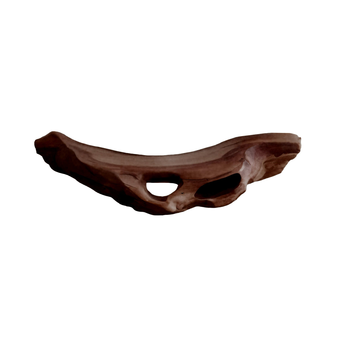 Tideform Organic Wood Floating Bathroom Vanity Dark Walnut - Timberustic Floating Bathroom Vanity