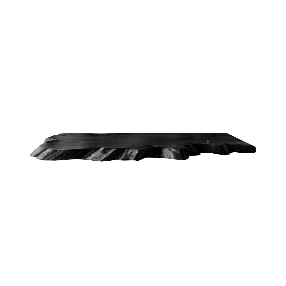 Tidewood Live Edge Floating Bathroom Vanity Black - Timberustic Floating Bathroom Vanity