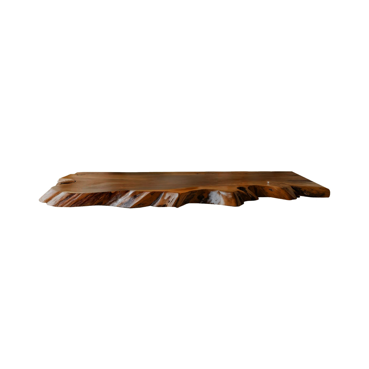 Tidewood Live Edge Floating Bathroom Vanity Brown - Timberustic Floating Bathroom Vanity