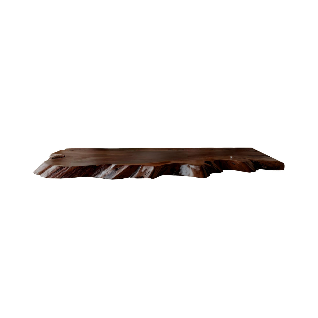 Tidewood Live Edge Floating Bathroom Vanity Dark Walnut - Timberustic Floating Bathroom Vanity