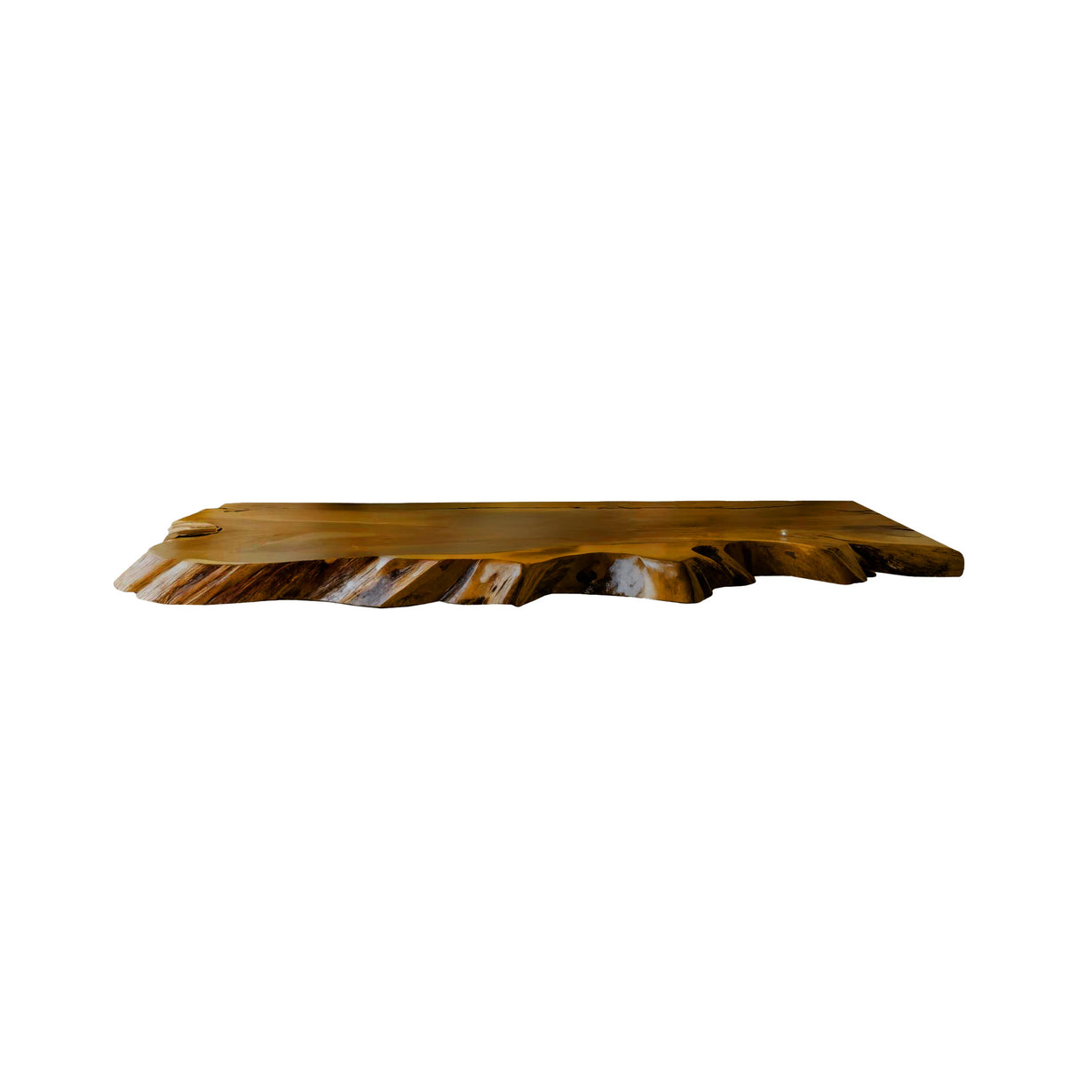 Tidewood Live Edge Floating Bathroom Vanity Teak - Timberustic Floating Bathroom Vanity