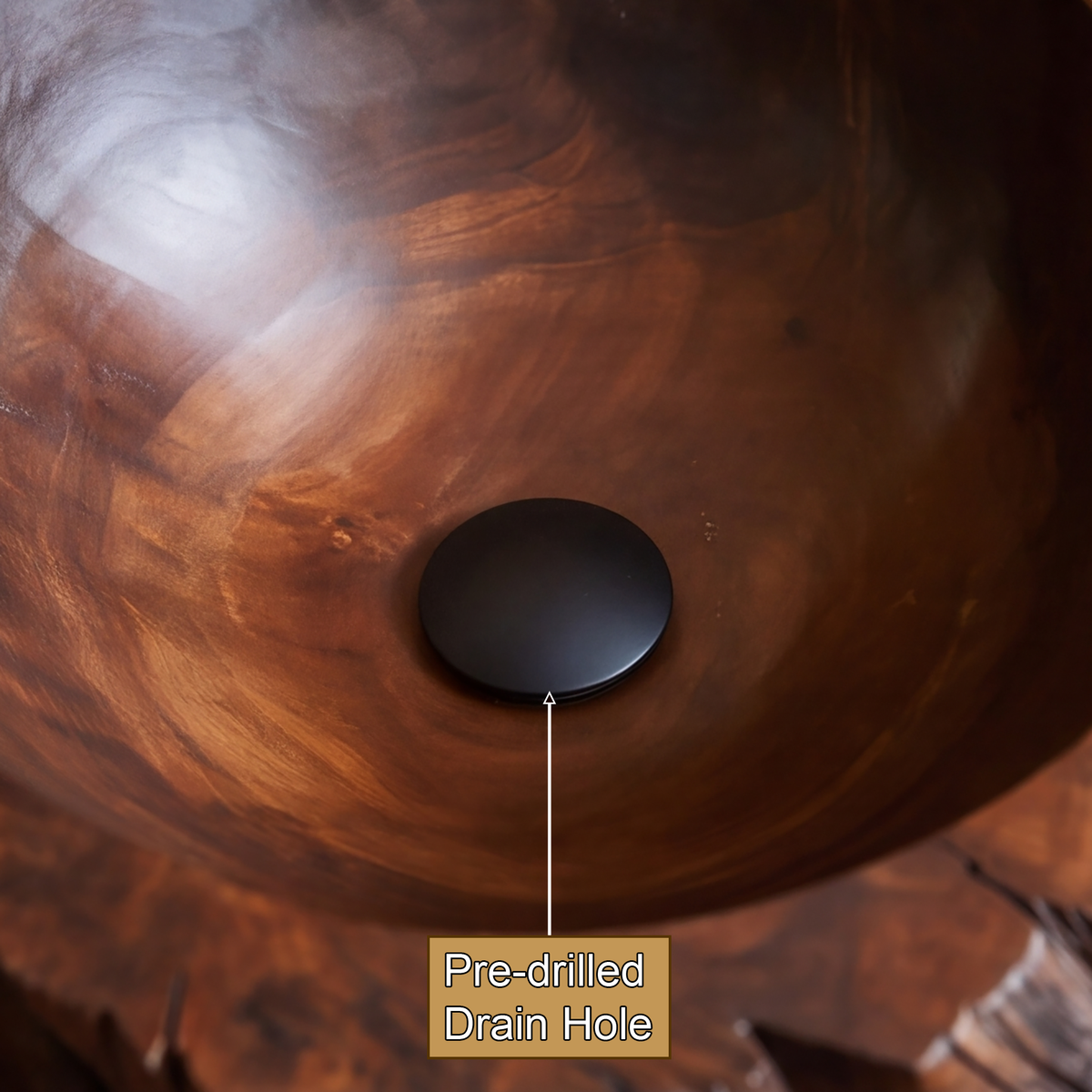 Brontara Rugged Edge Sculpted Handcrafted Vessel Sinks - Timberustic Vessel Sinks