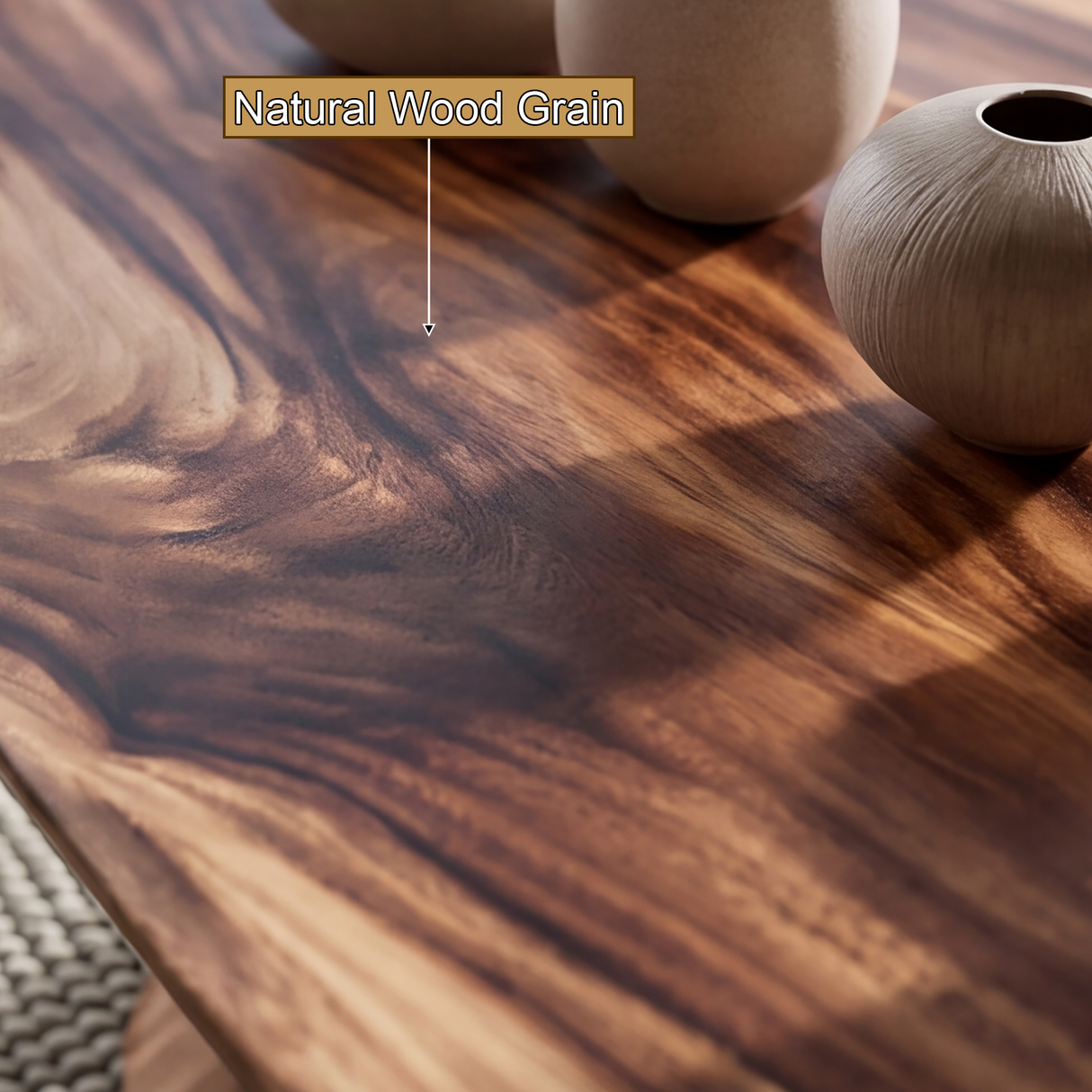 Elaris Sculpted Solid Wood Coffee Table SPA234414 - TimbeRustic Coffee Table
