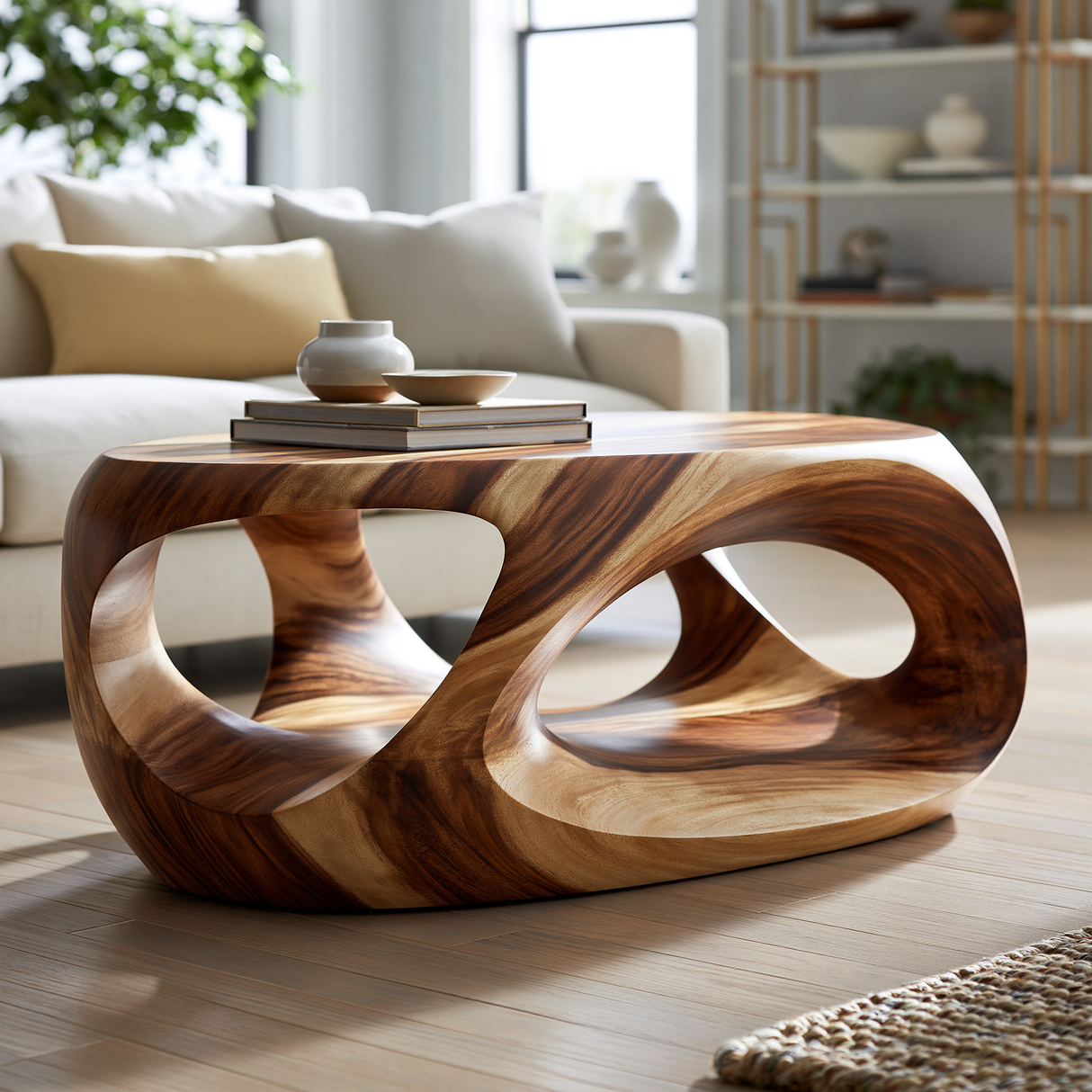 Monsterare Solid Wood Coffee Table SPA214506 - Timberustic Coffee Table