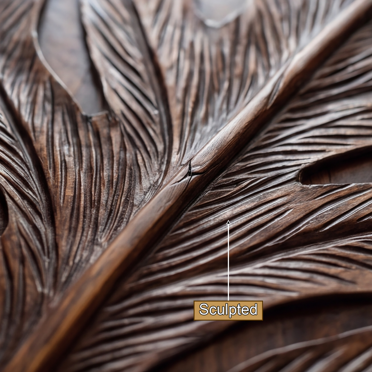 Monterra Handcrafted Solid Wood Single Door