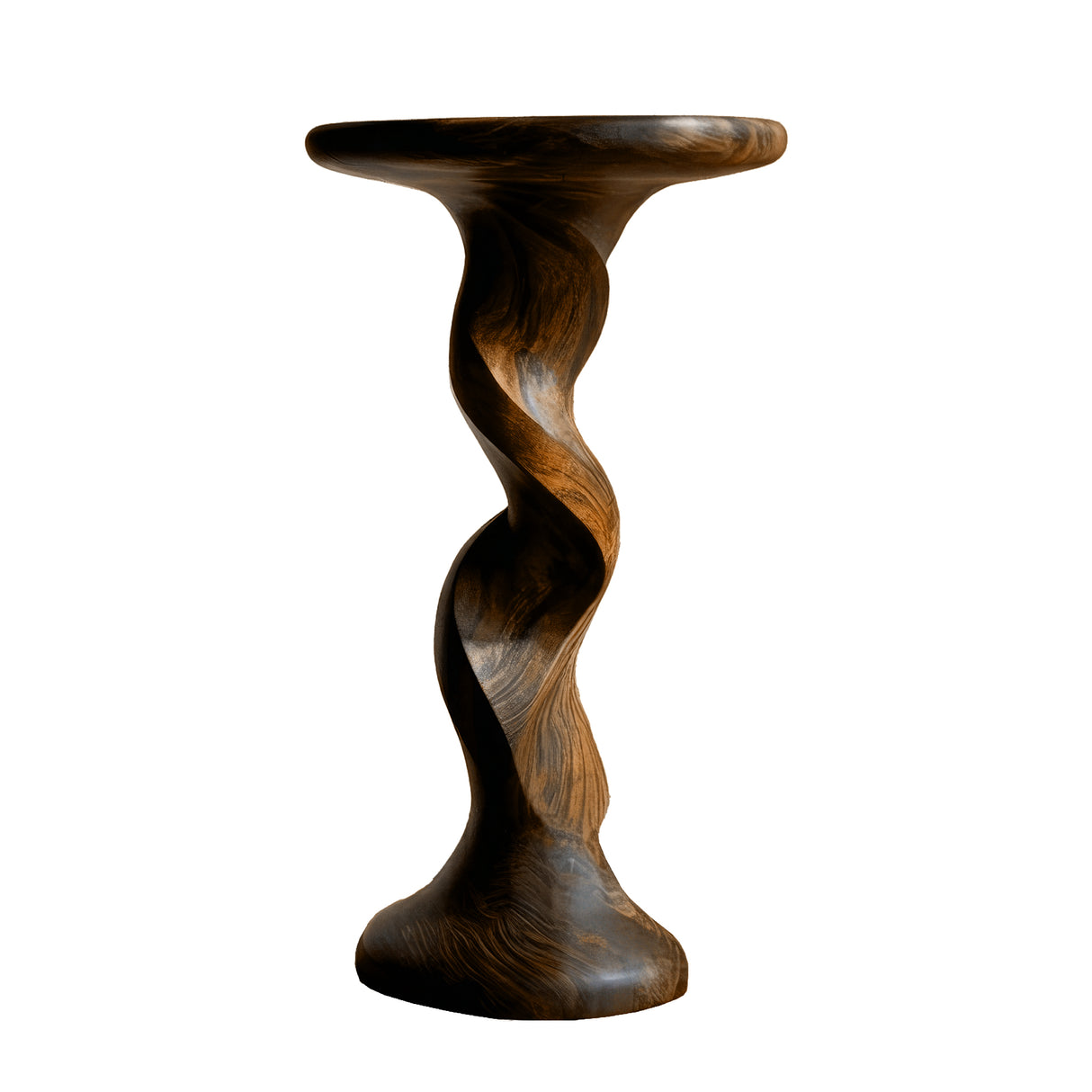 Norvyn Solid Wood Pedestal Stand