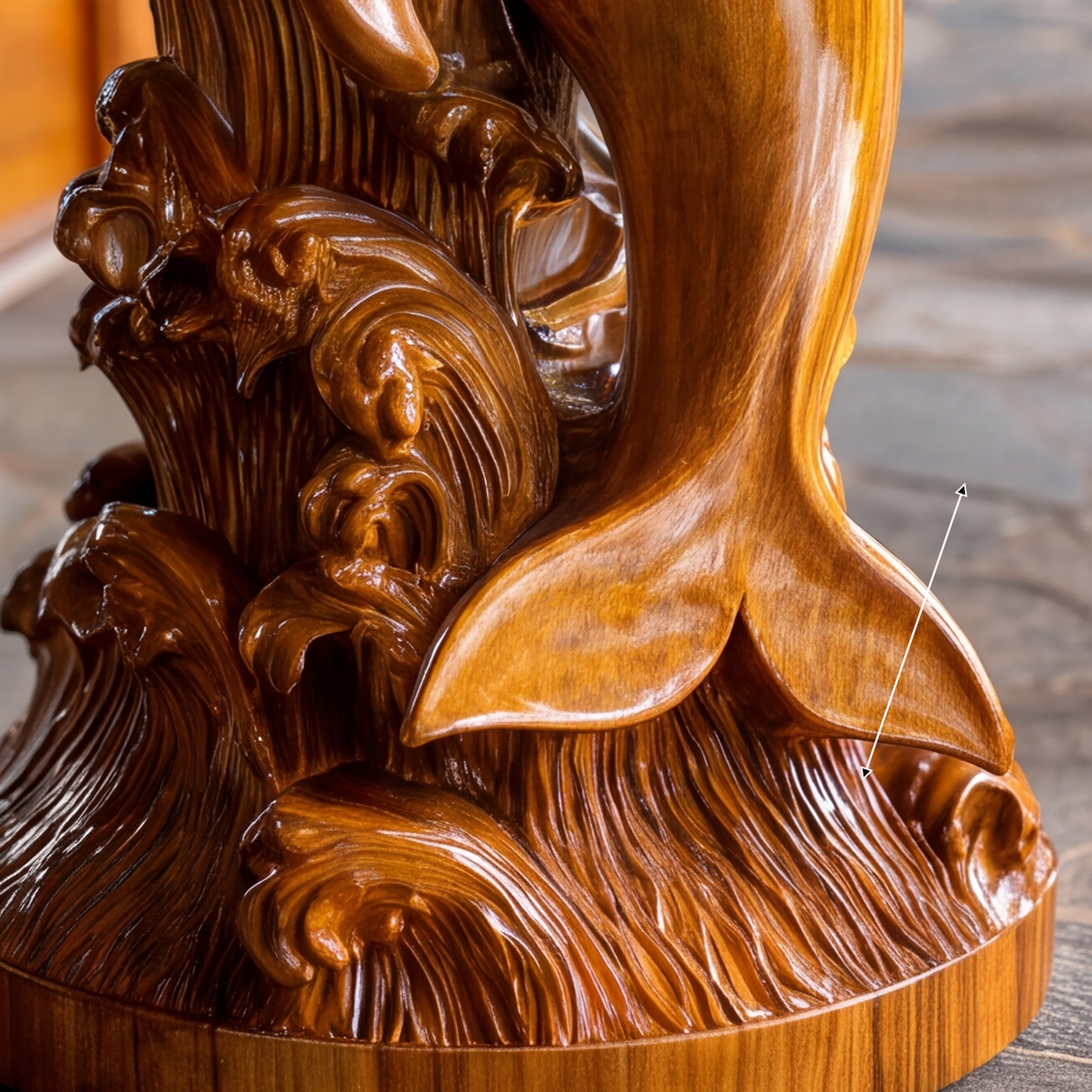 Noryth Handcrafted Solid Wood Pedestal Stand - Timberustic Pedestal Stand