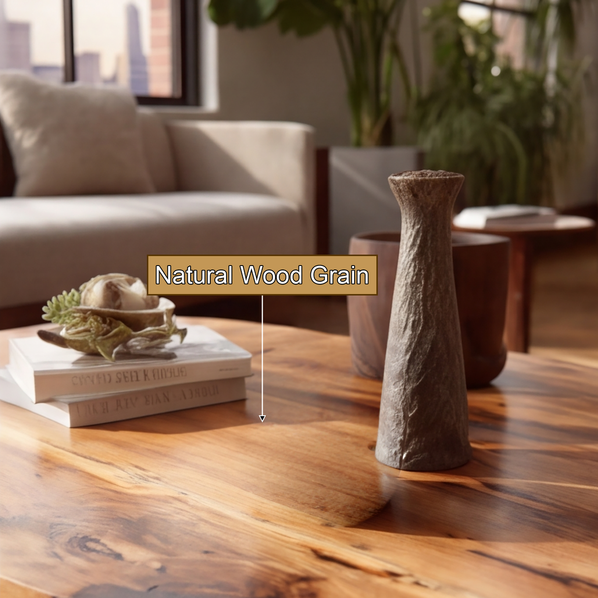 Solvara Solid Wood Coffee Table SPA546753 - Timberustic Coffee Table