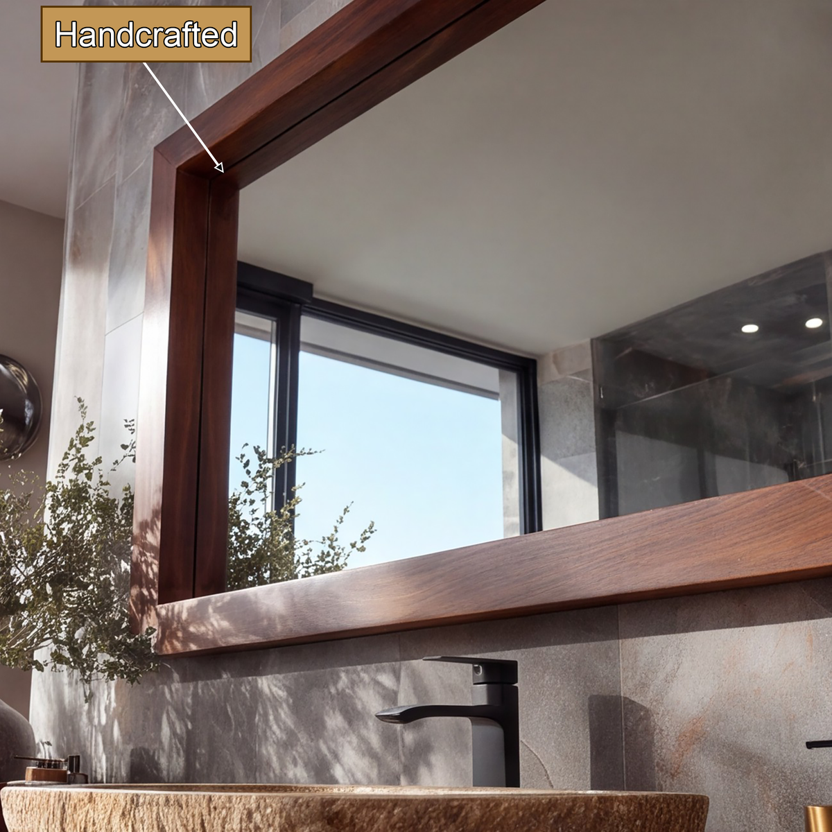 Valmere Solid Wood Mirror Frame - Timberustic Mirror